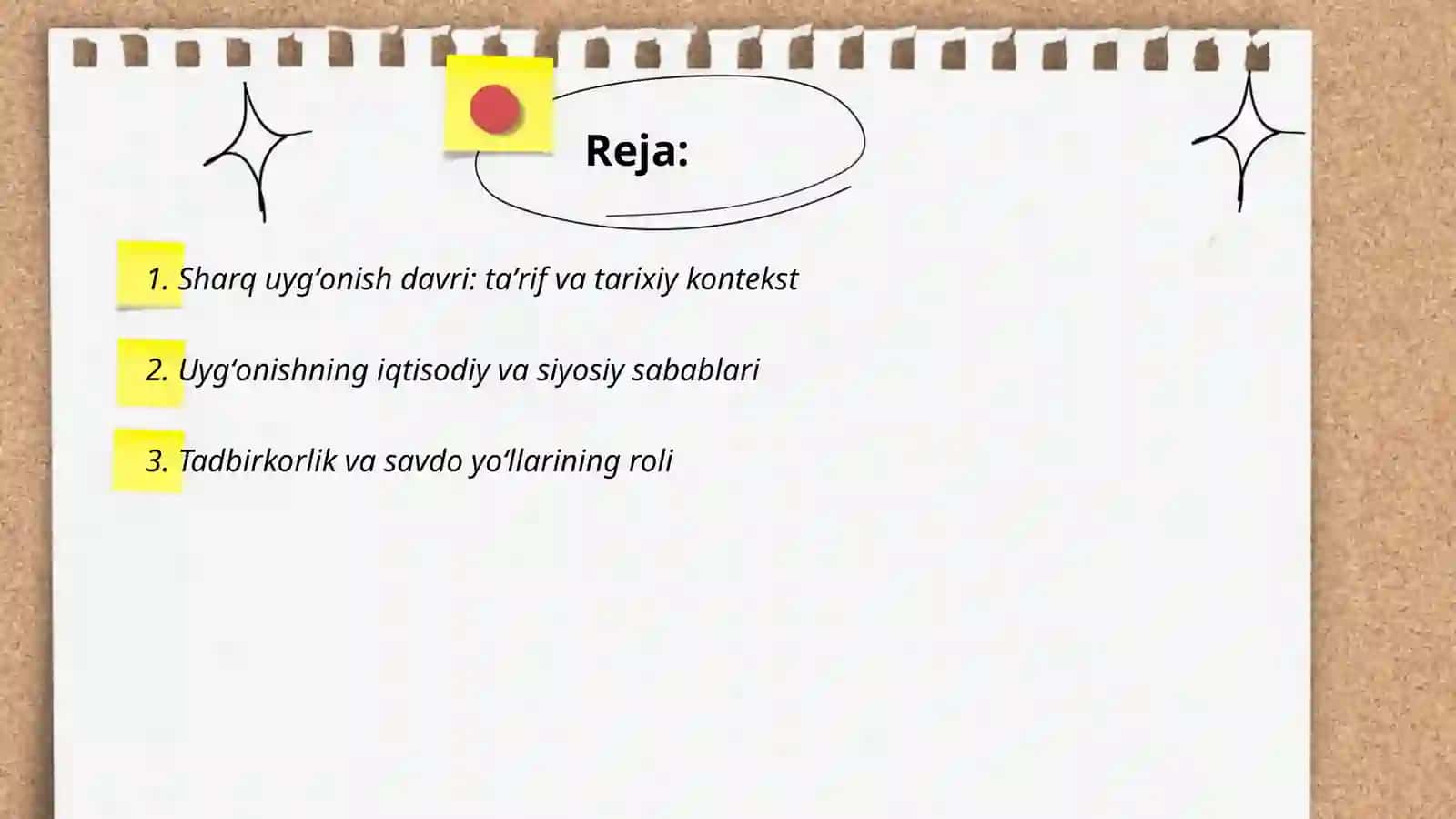 Sharq uygʻonish davri 2