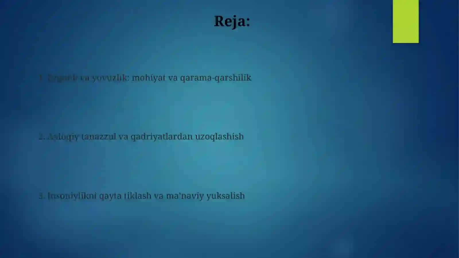 Ezgulik va yovuzlik: mohiyat va qarama-qarshilik 2