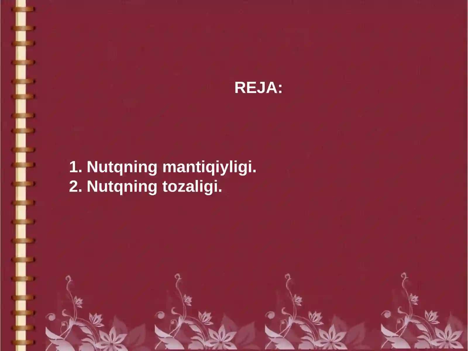 Nutqning mantiqiyligi 2
