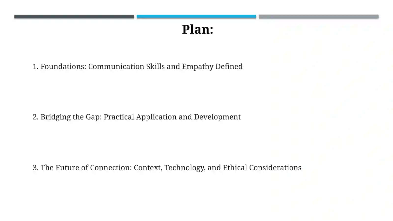 Communication skills & Empathy 2