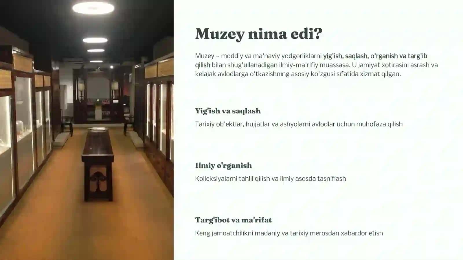 Muzey-nima edi? 2