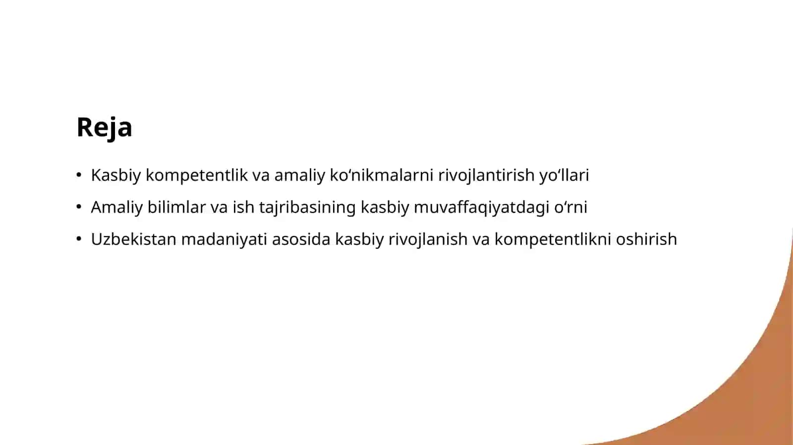 Kasbiy kompitentlik Amaliy 2