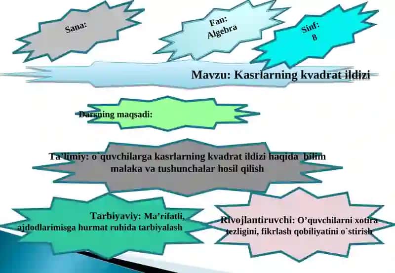 “Arifmetik  kvadrat  ildiz” 2