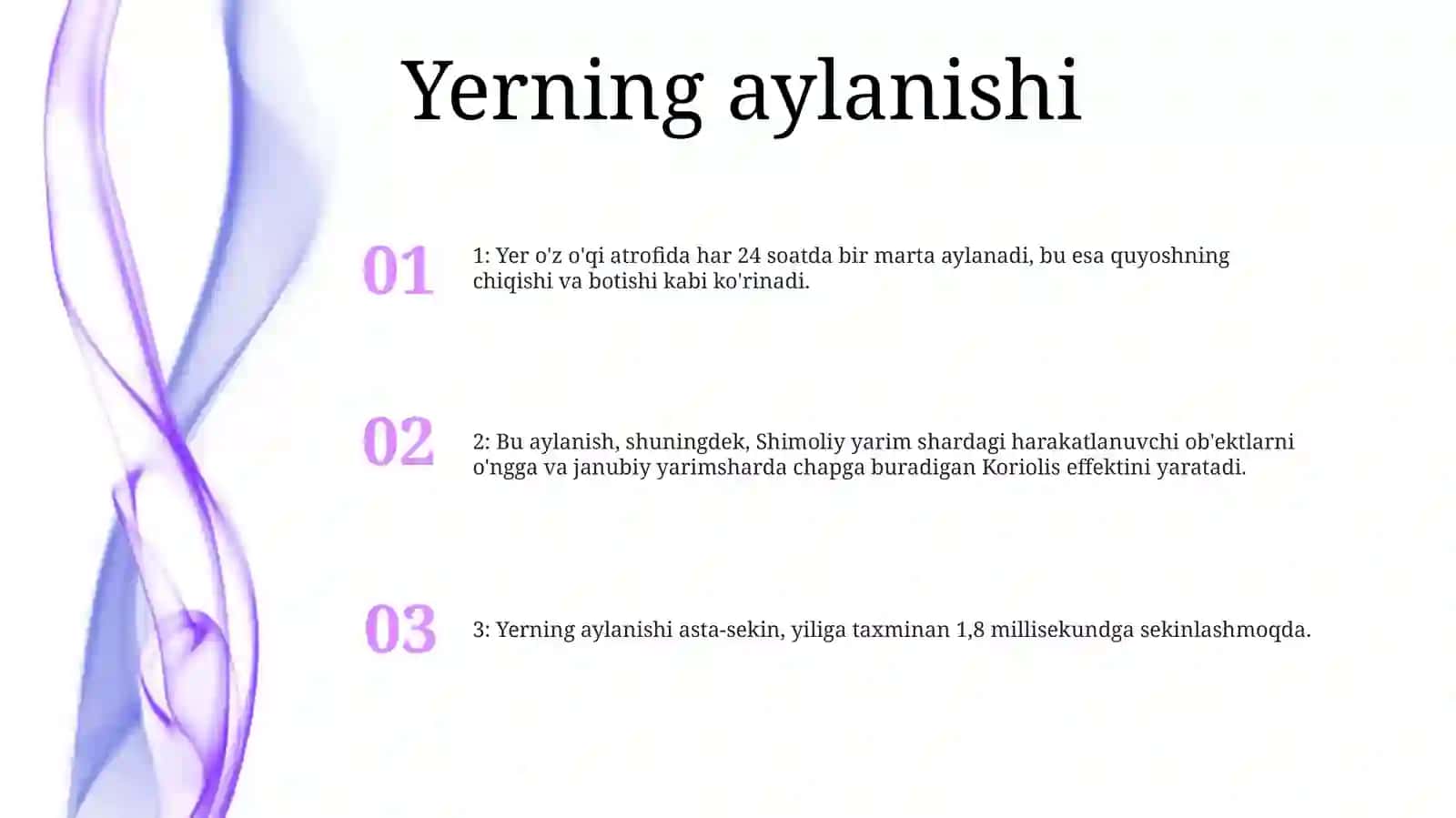 Yer Sharining Harakati 2