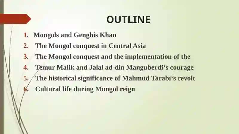Mongol conquest of the region 2
