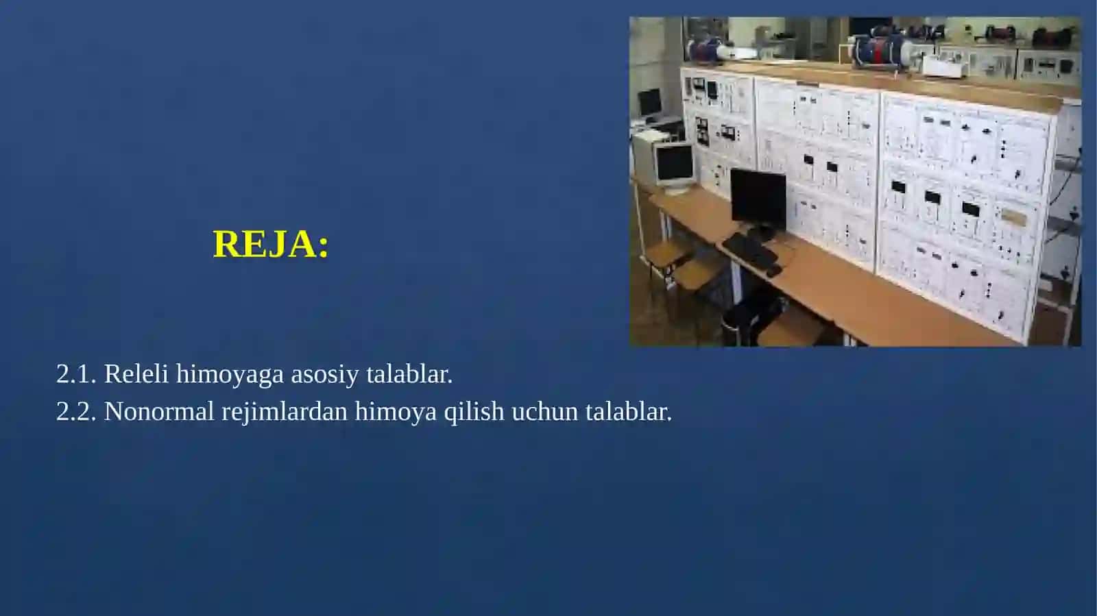 RELELI HIMOYA VA AVTOMATIKA 2