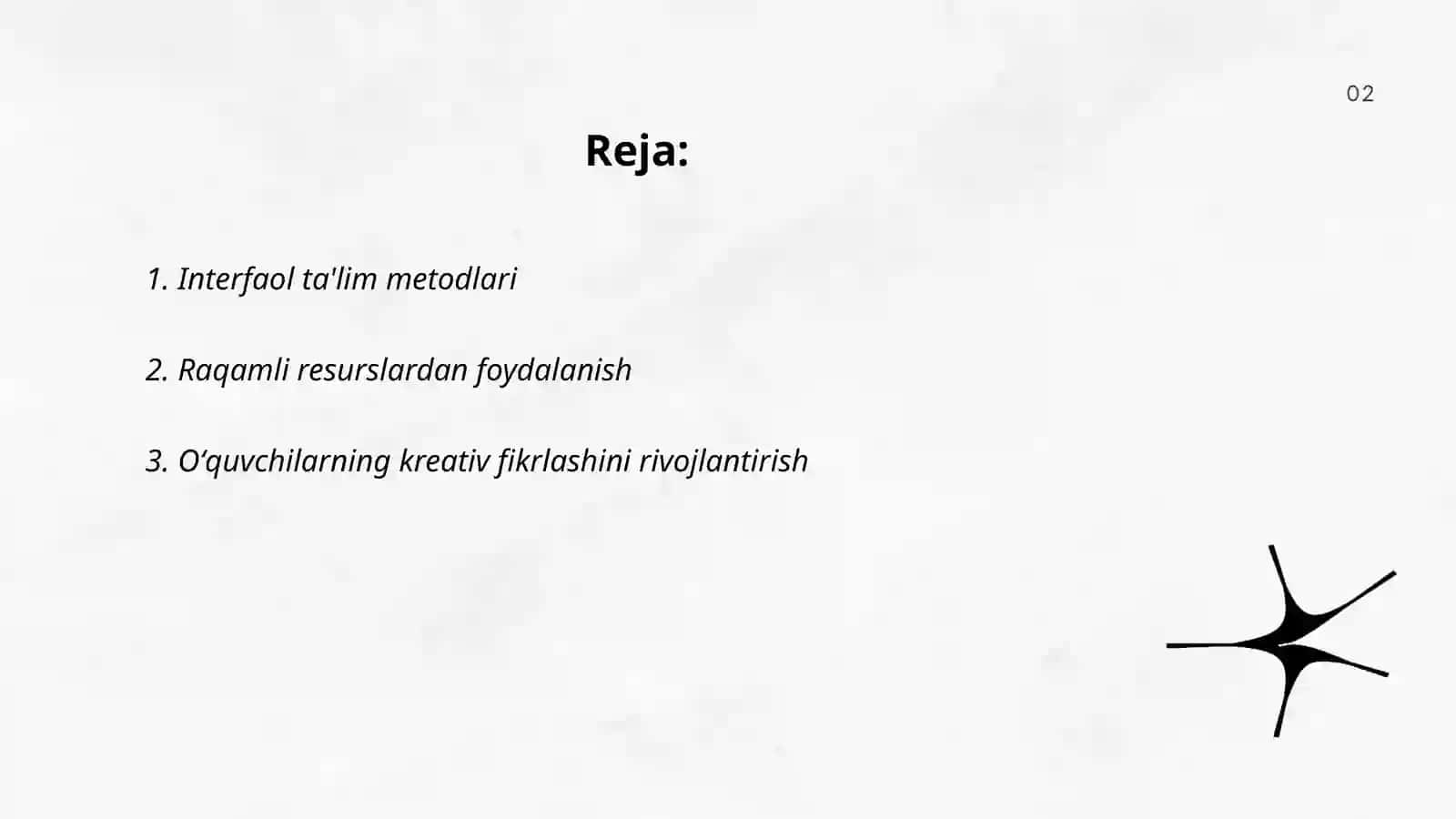 Interfaol ta'lim metodlari 2