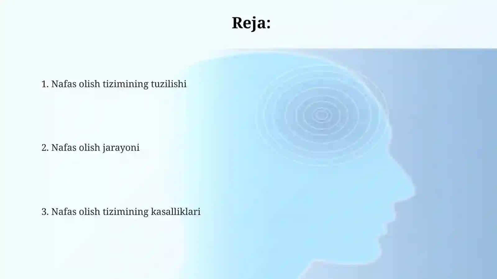 Odamning Nafas olish tizimi 2
