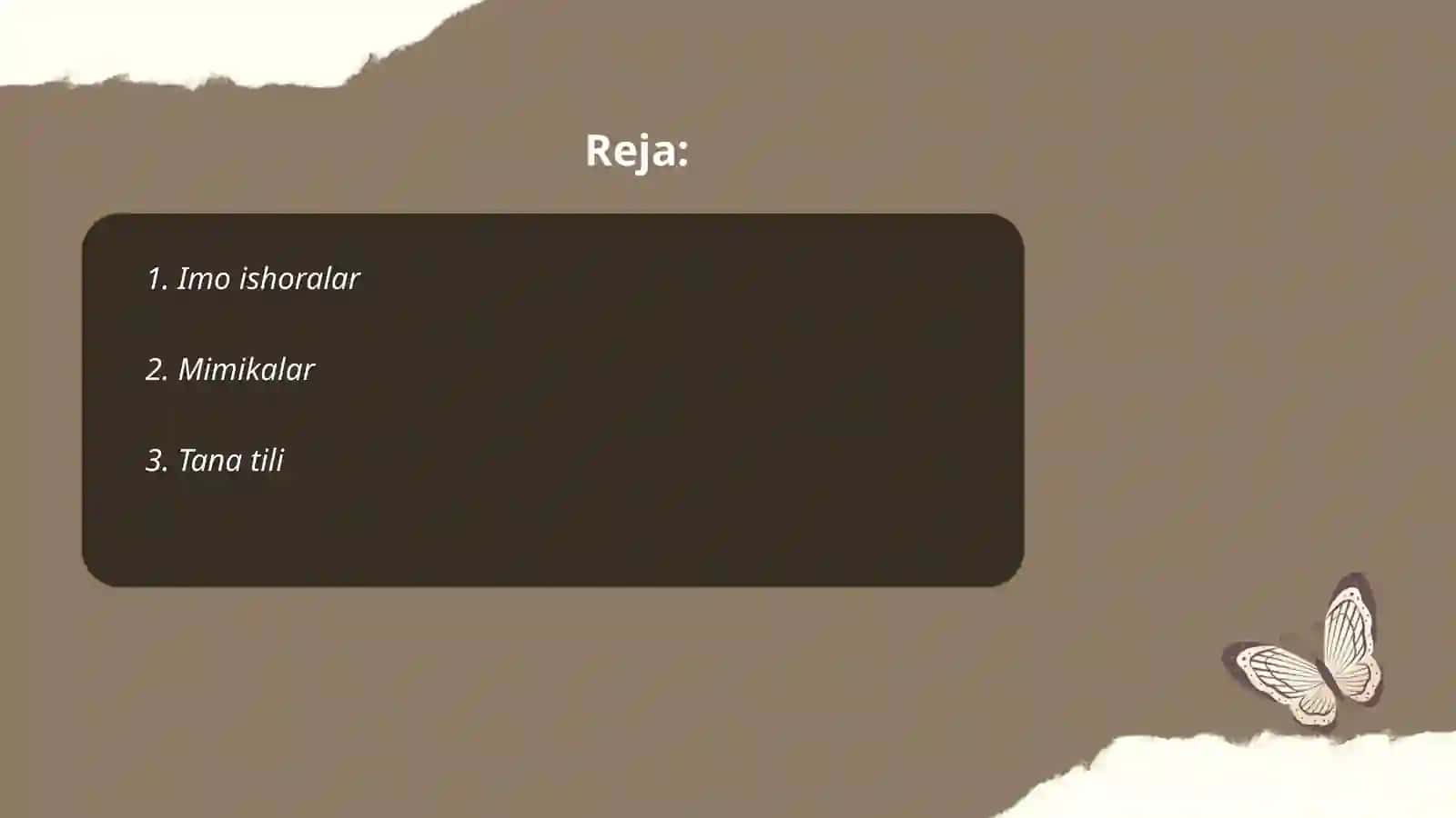 Imo ishoralar 2