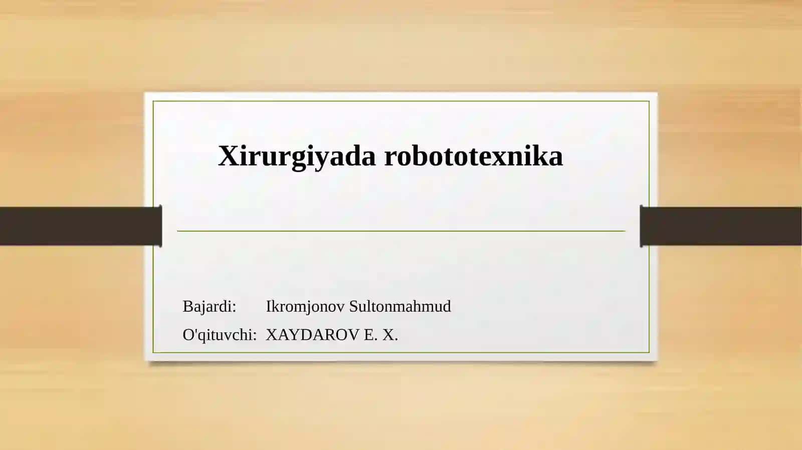 umumiy xirurgiya 2