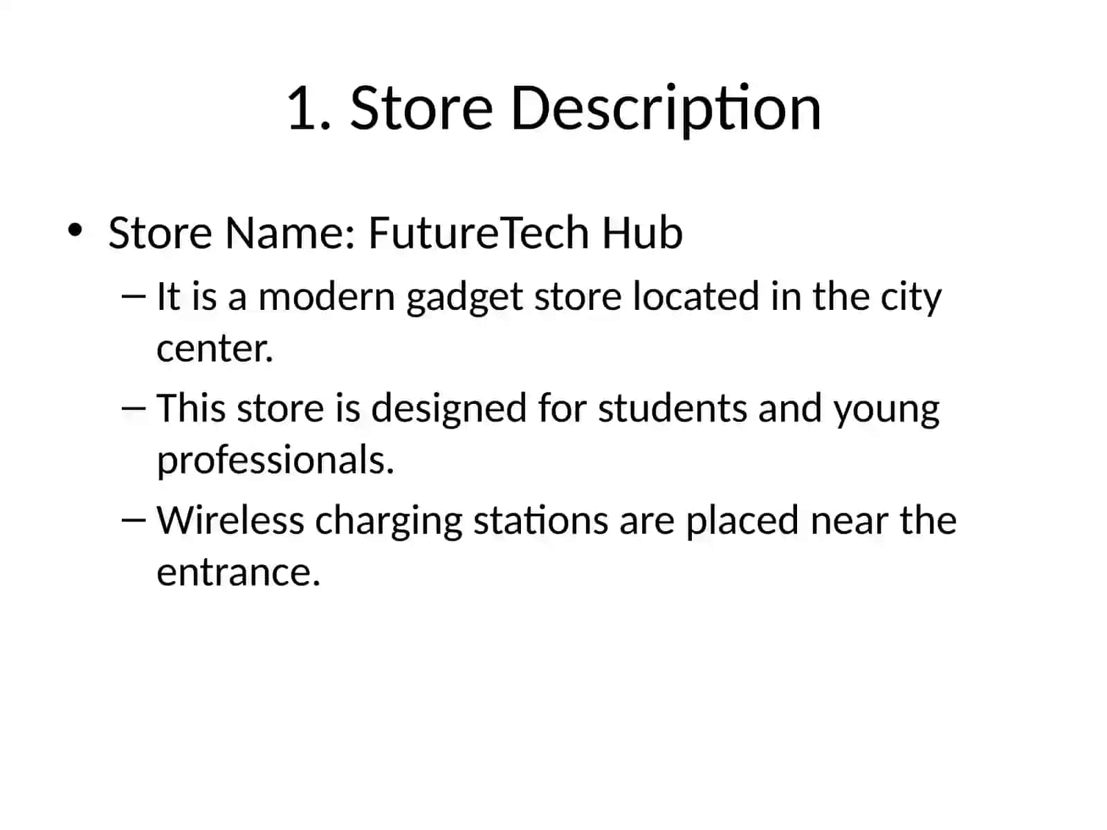 PBL Project: Our Dream Gadget Store 2