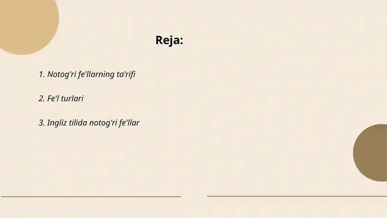 Koreys tilida notōgri fellar 2