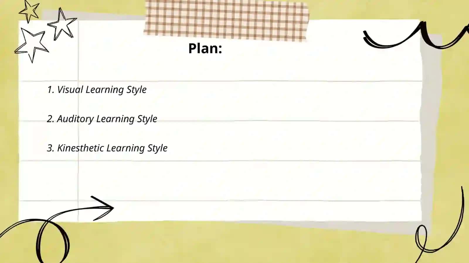 Learning styles and preferences 2