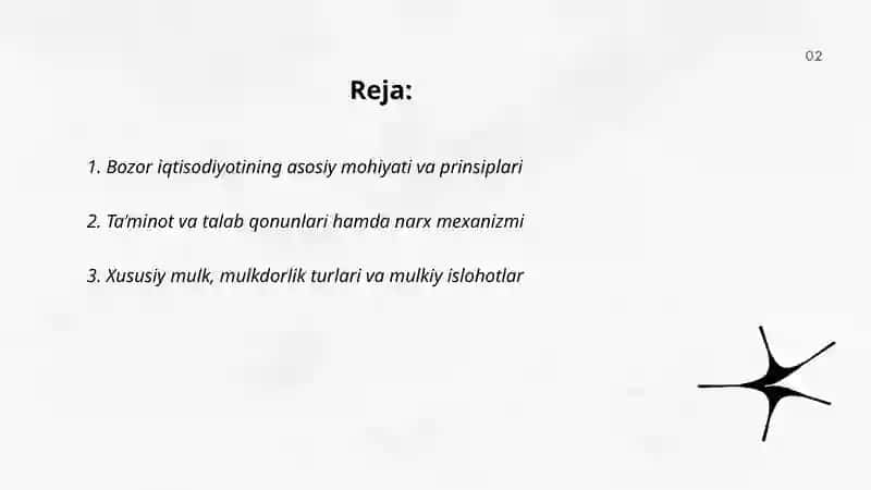 Bozor Iqtisodiyoti 2
