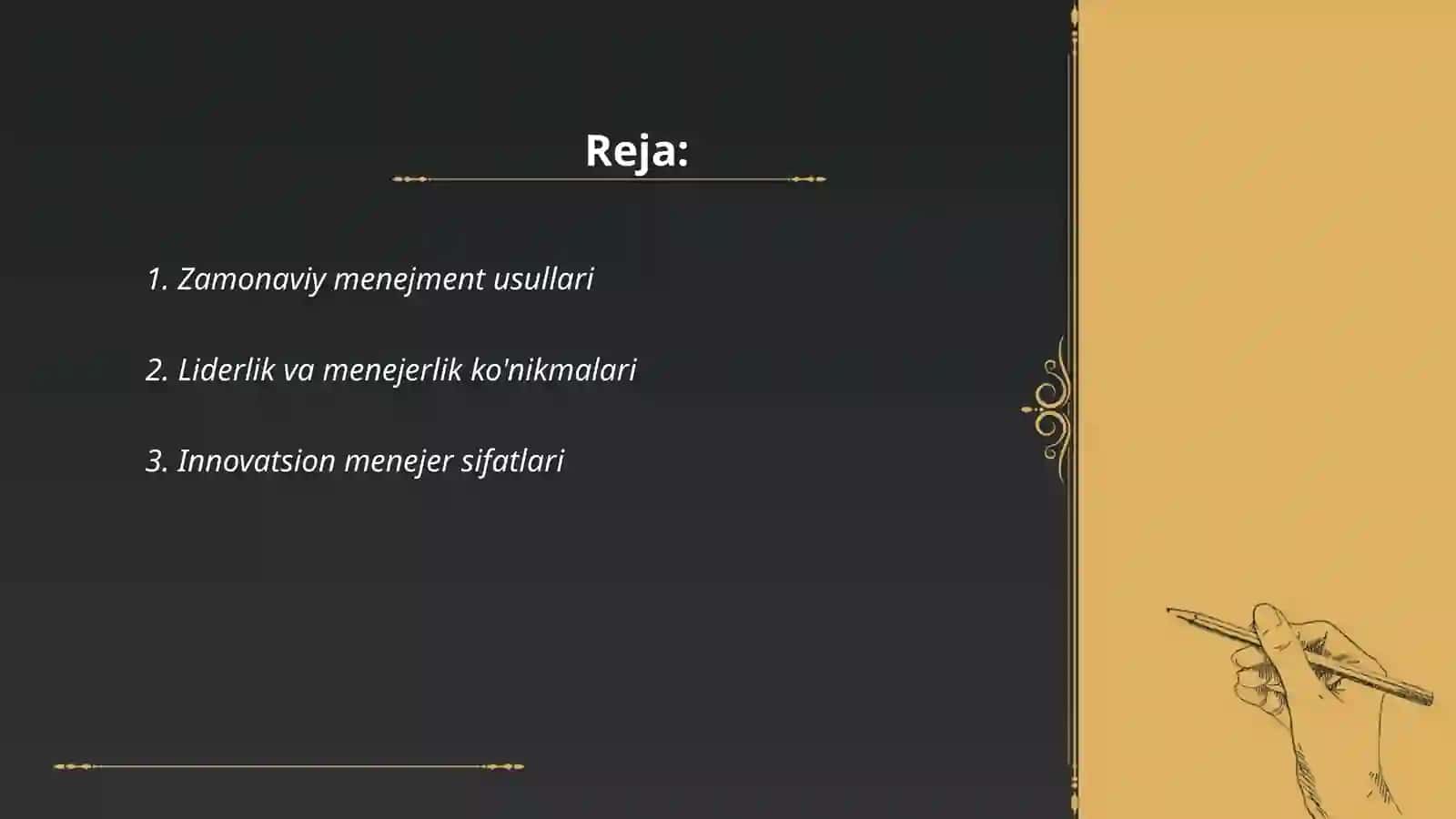 Zamonaviy menejer 2