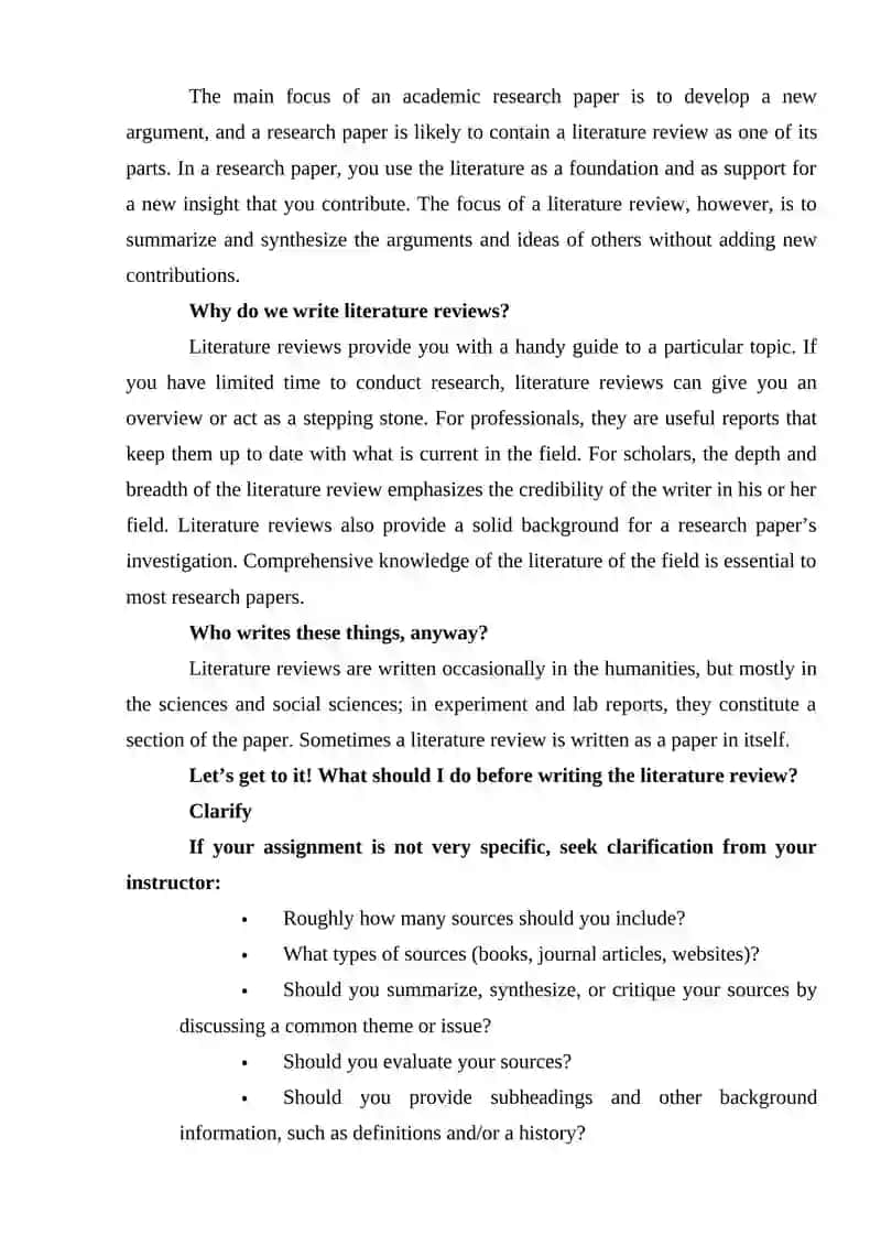 Literature Review 2