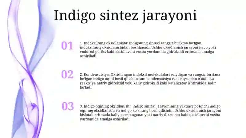 Indigo Sintezi 2