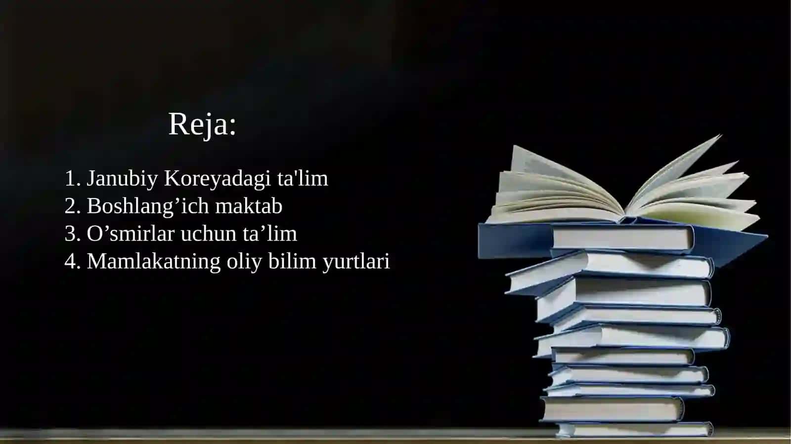 JANUBIY KOREYADA TA’LIM TIZIMI 2