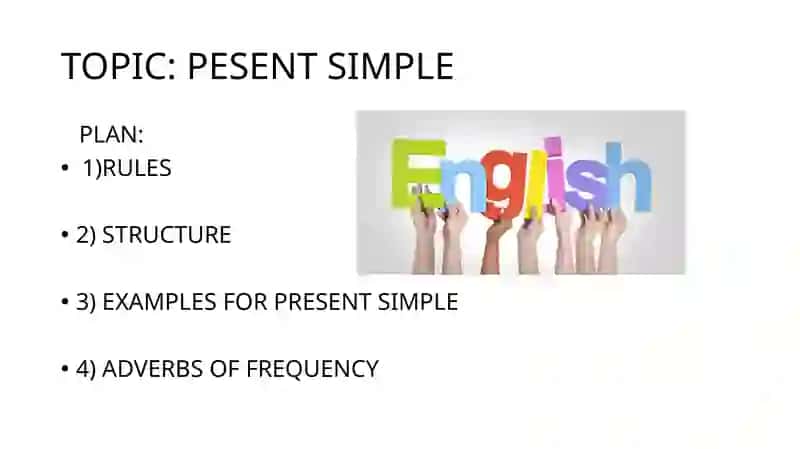 PESENT SIMPLE 2