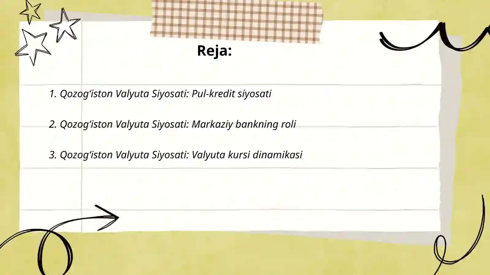 Qozogʻiston Valyuta siyosati, Inflyatsiya darajasi, to'lov balansi, fond bozori, yalpi ichki mahsulot, eksport-import, maxsus iqtisodiy zona 2