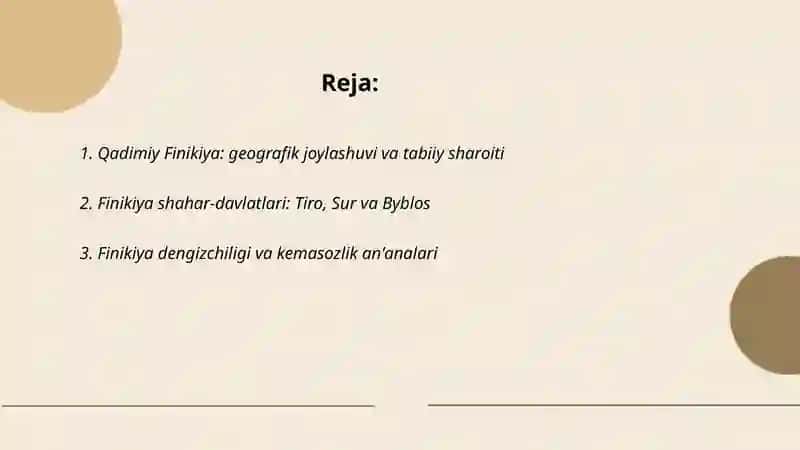 Qadimiy Finikiya 2