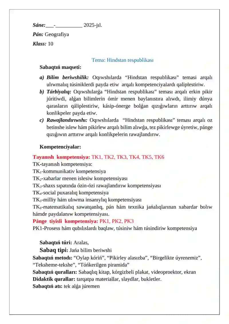 "SABAQ ISLENBESI" 2