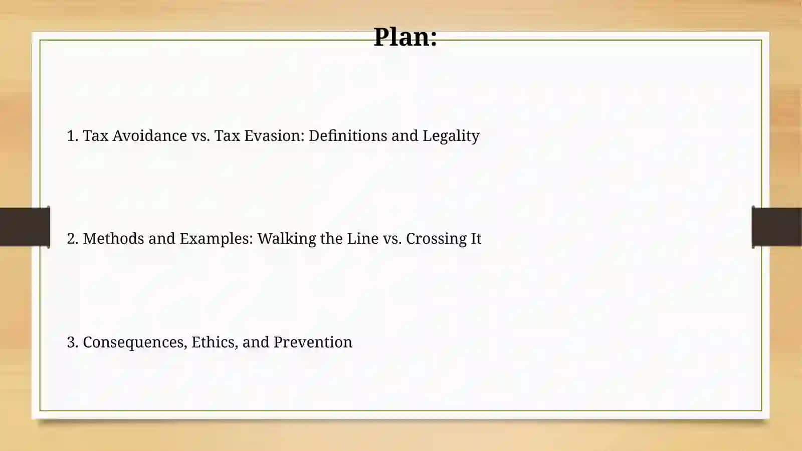 Tax avoidancevsEvasion 2