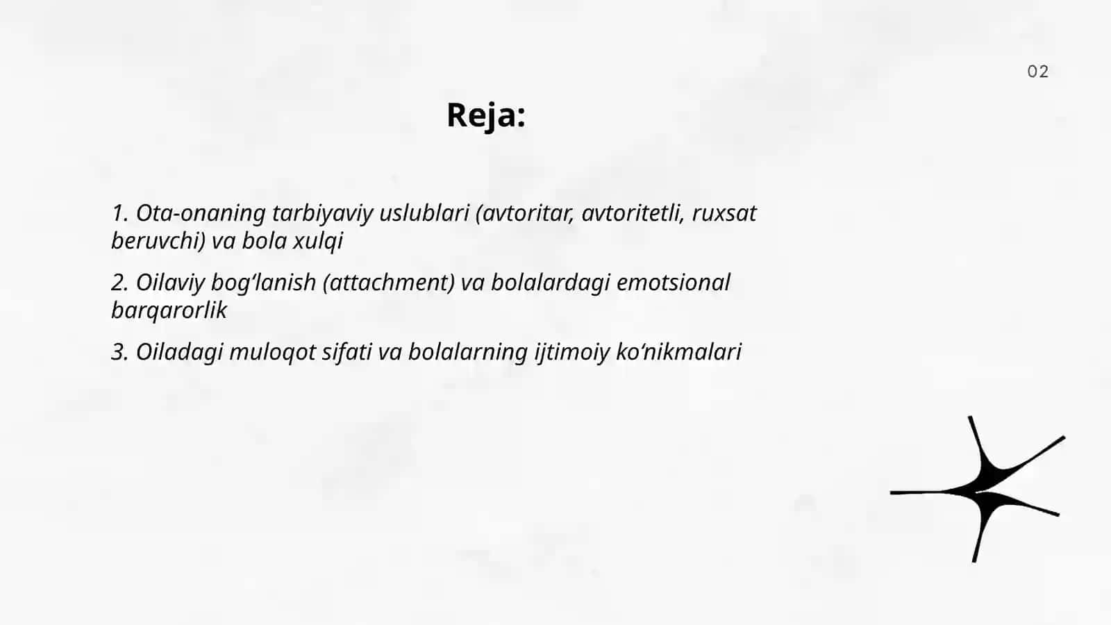 Oilaviy muhit va oilaviy munosabatlarning bola xulqiga ta’siri 2