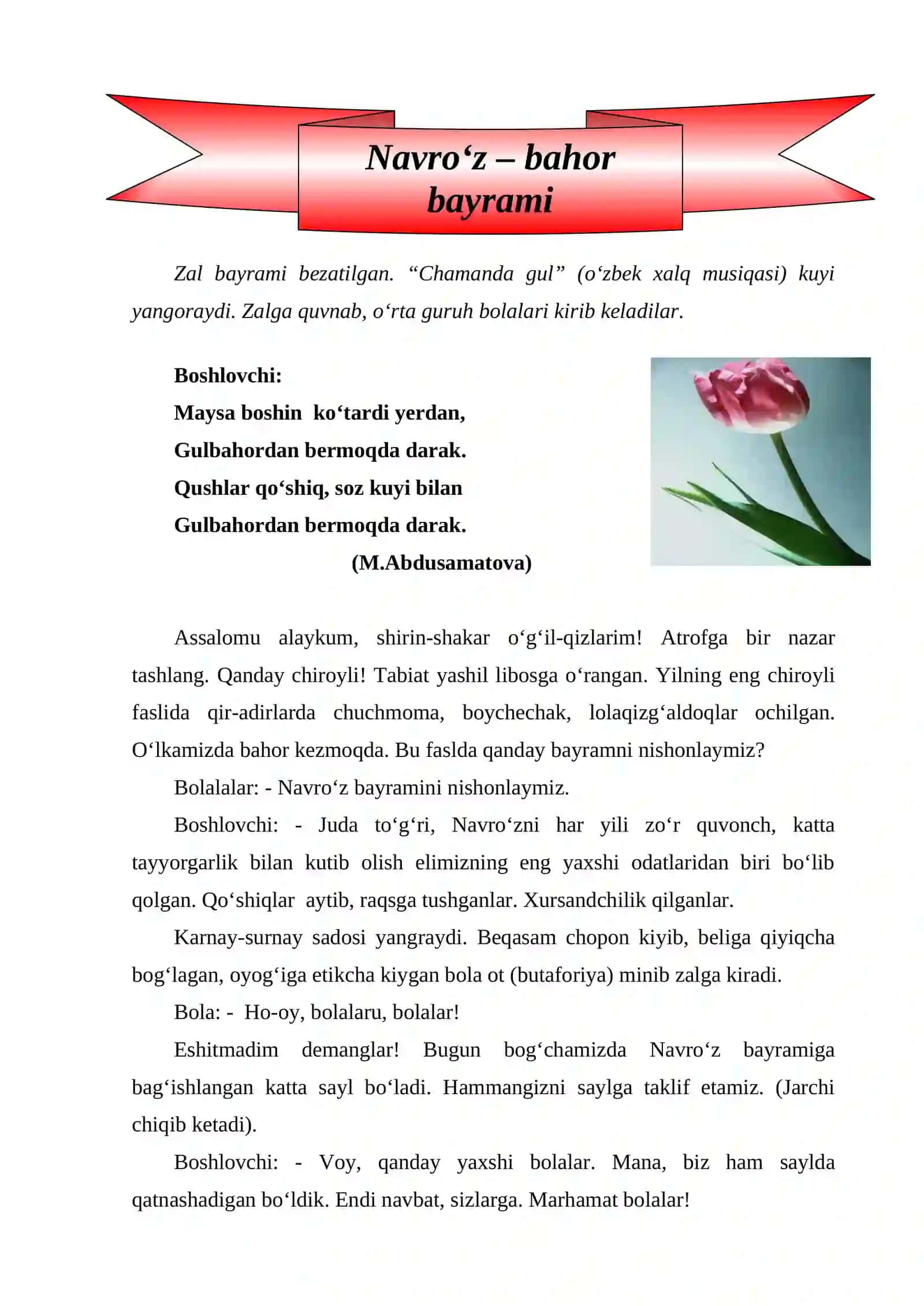 Navro‘z – bahor bayrami 2