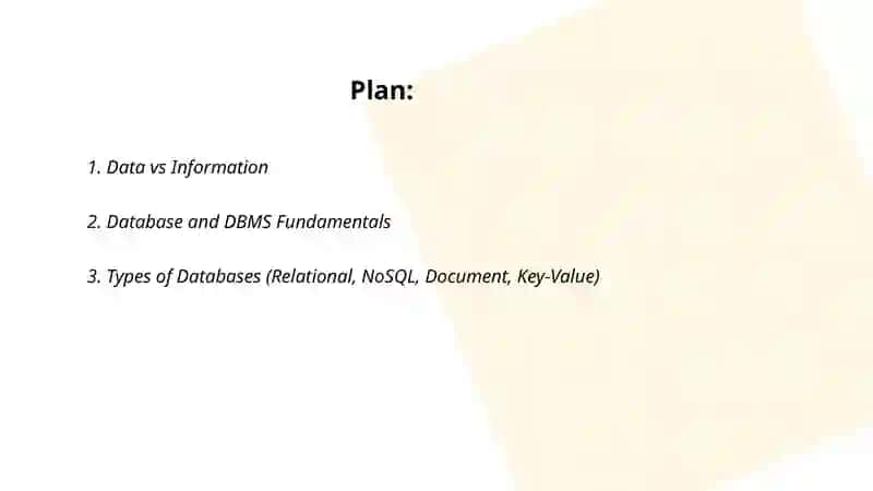 Database Basics and Data 2