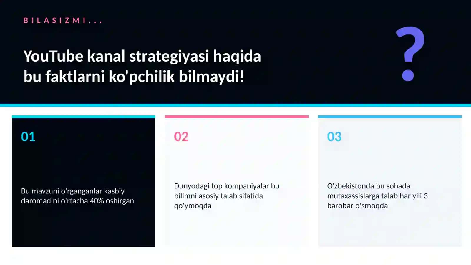 YouTube kanal strategiyasi 2