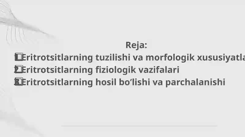 Eritrotsitlar 2