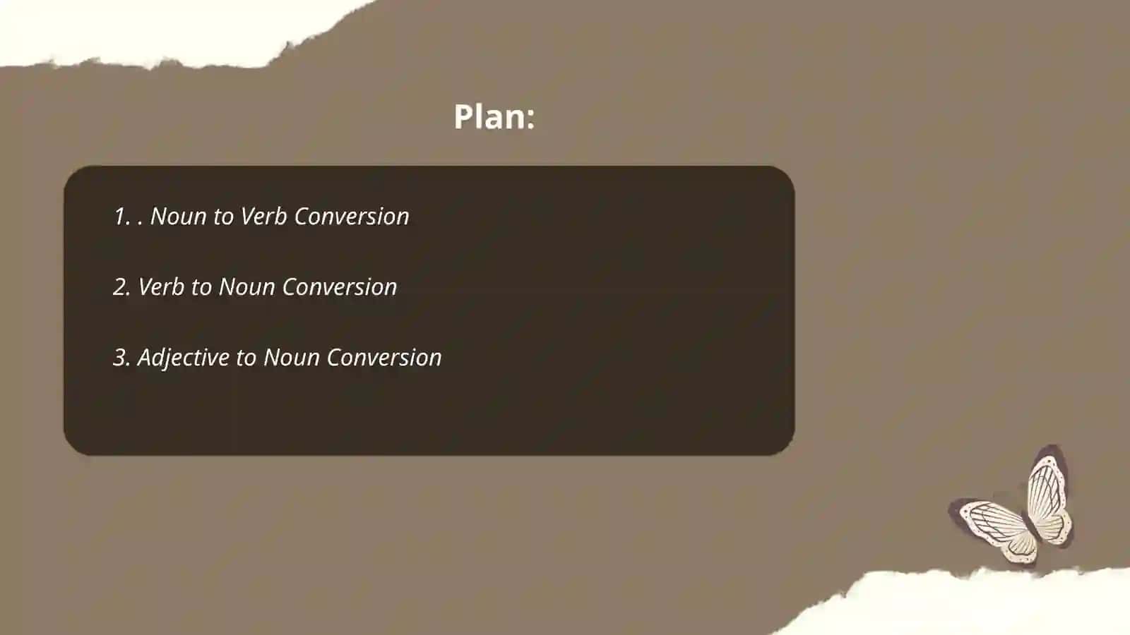 Conversion in word formation 2