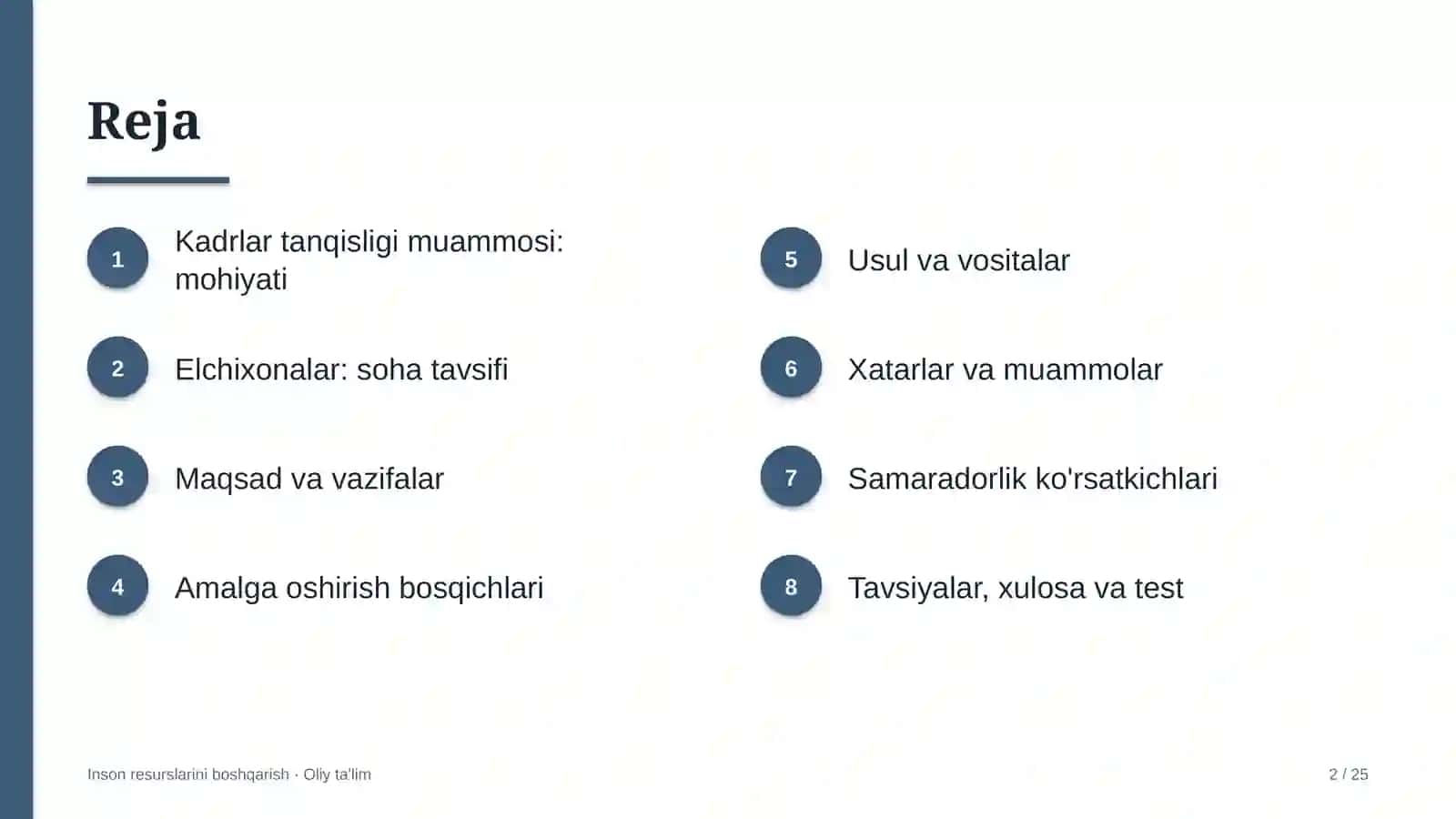 Elchixonalarda kadrlar tanqisligi muammosi 2