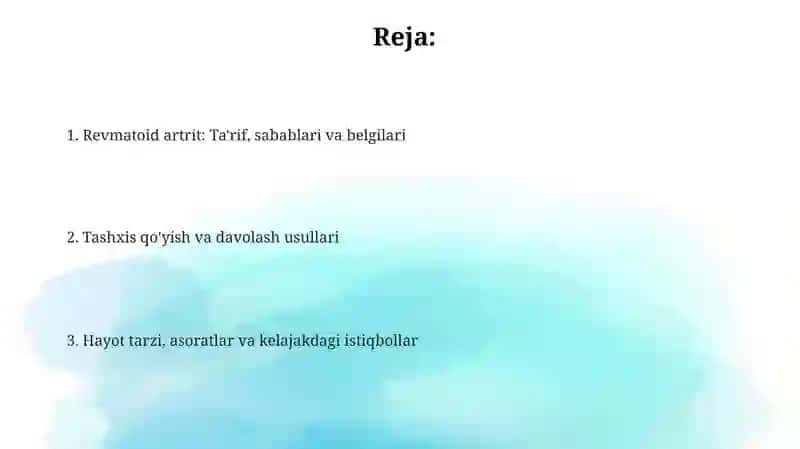 Revmatoyet Artred 2