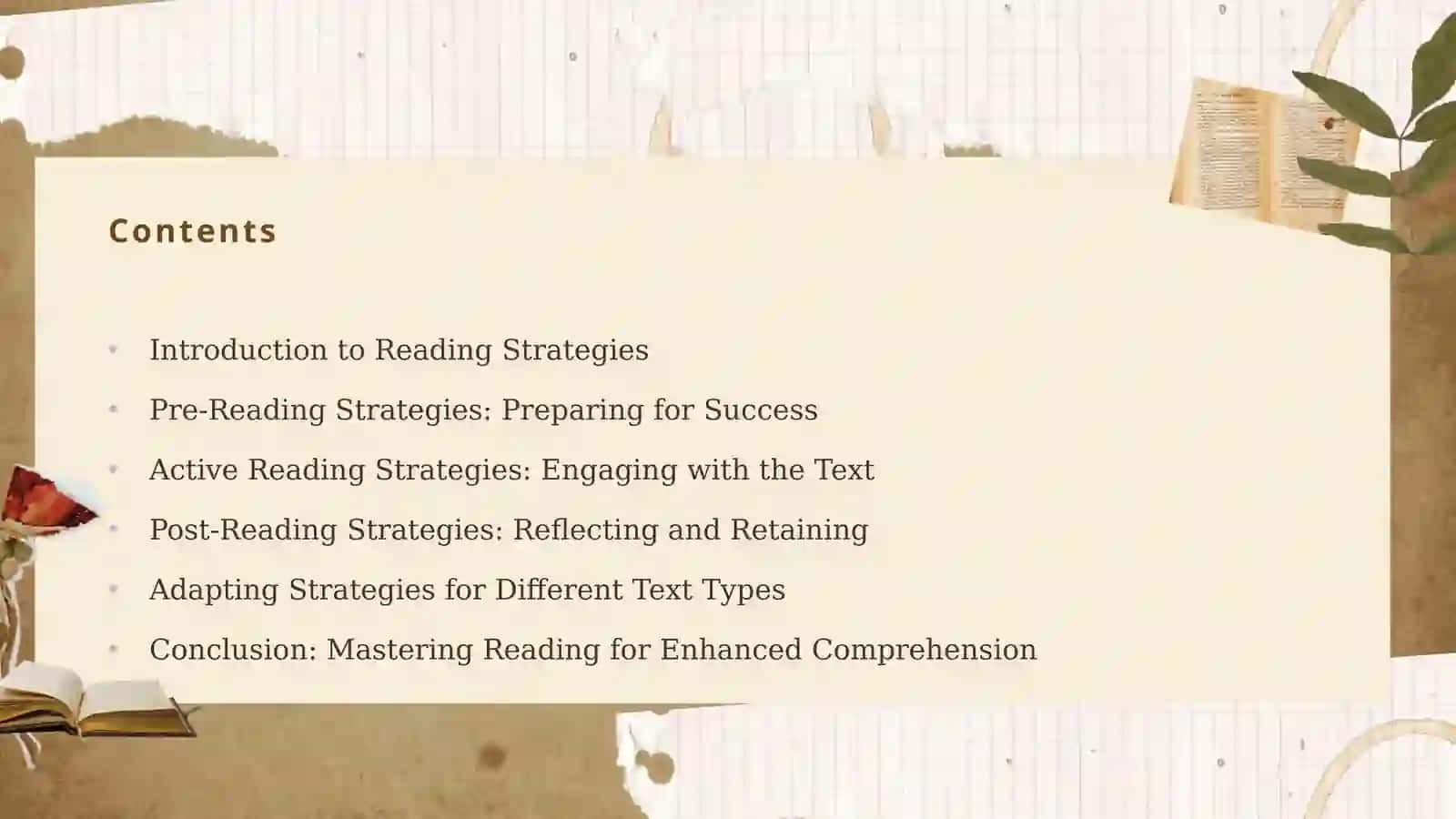 Reading strategies 2