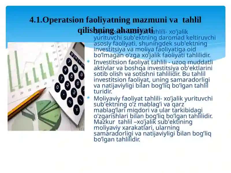 Mahsulotni ishlab chiqarish va uni sotishni tahlil qilish 2