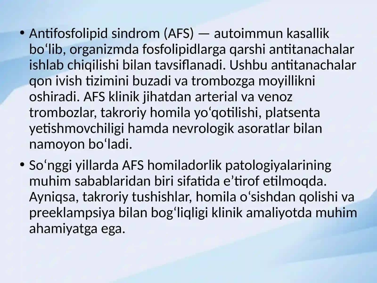 Antifosfolipid sindrom 2