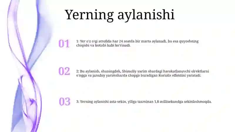 Yer Sharining Harakati 2