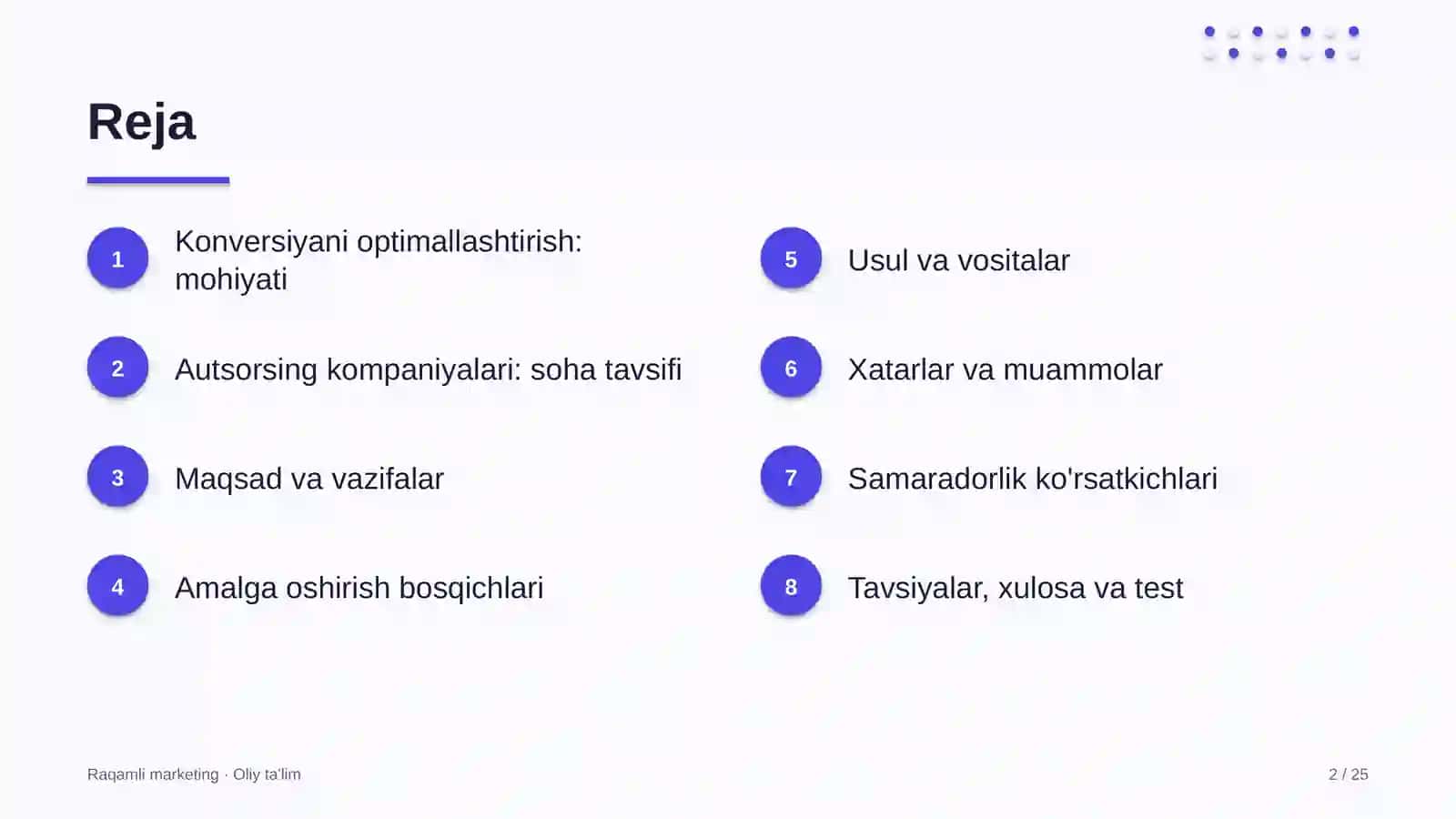 Autsorsing kompaniyalarida konversiyani optimallashtirish 2