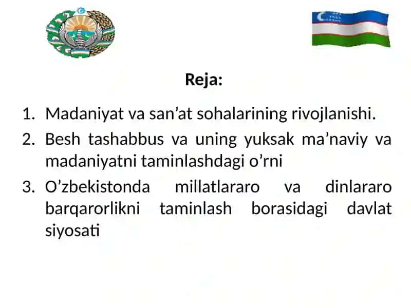 O‘ZBEKISTONNING ENG YANGI TARIXI 2