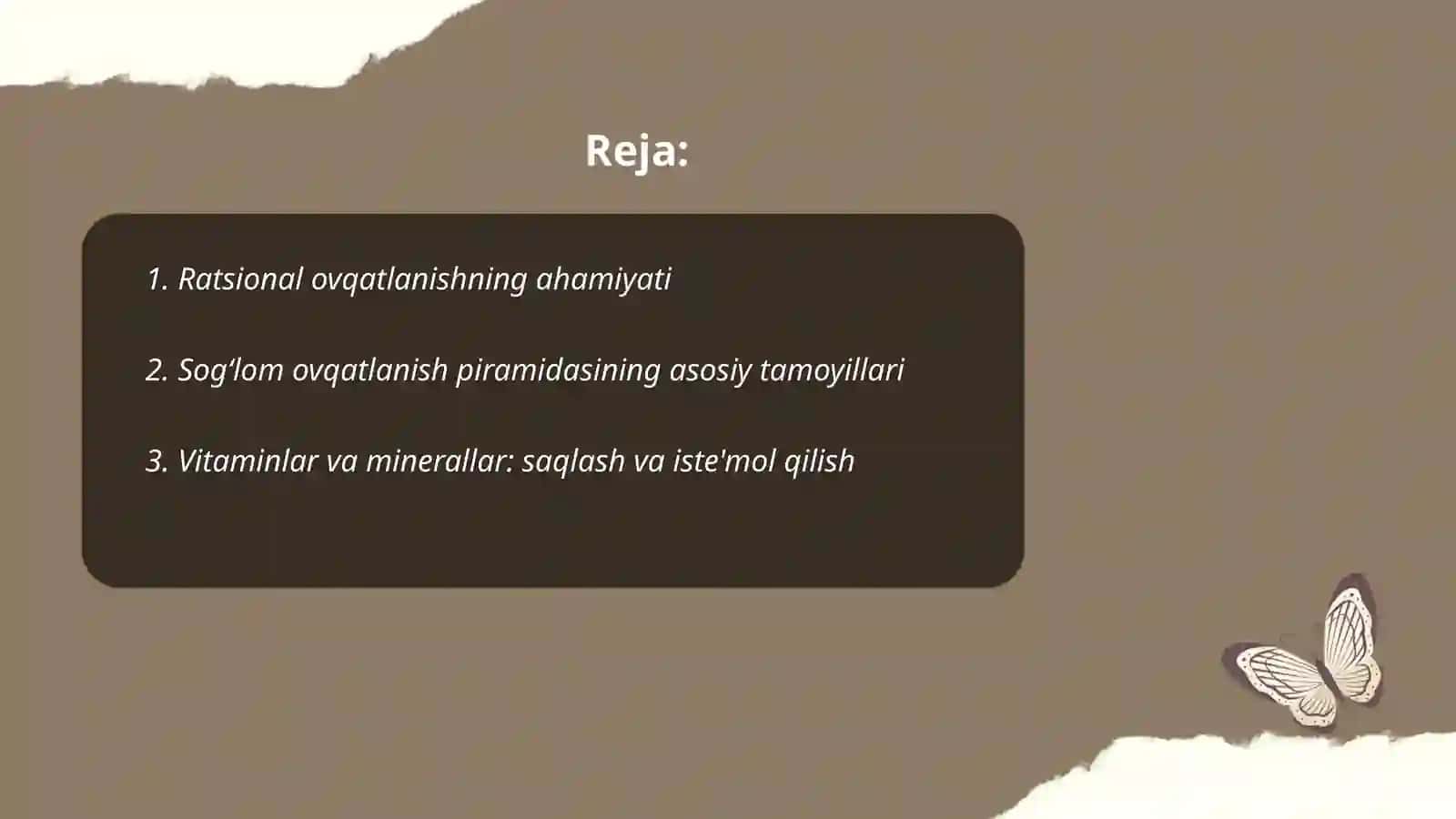 Ratsional ovqatlanish 2