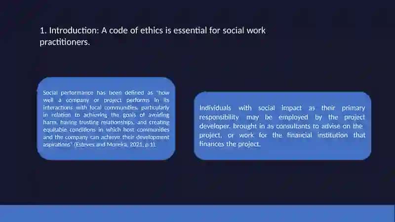 Meeting, ethical behavior & social performance 2