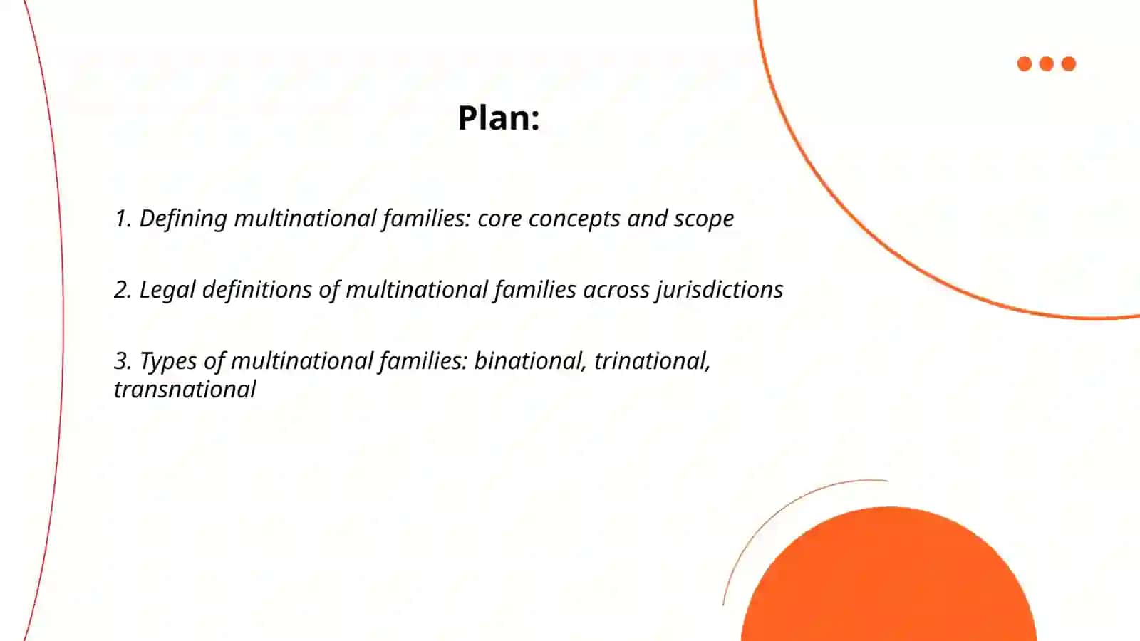 Defining Multinational Families 2