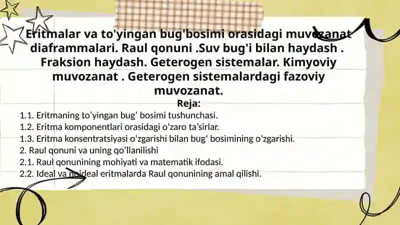 Kimyo oʻqitish metodikasi 2