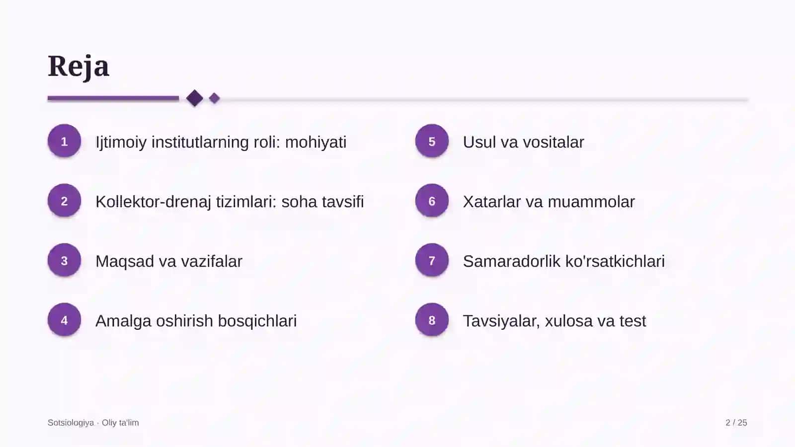 Kollektor-drenaj tizimlarida ijtimoiy institutlarning roli 2