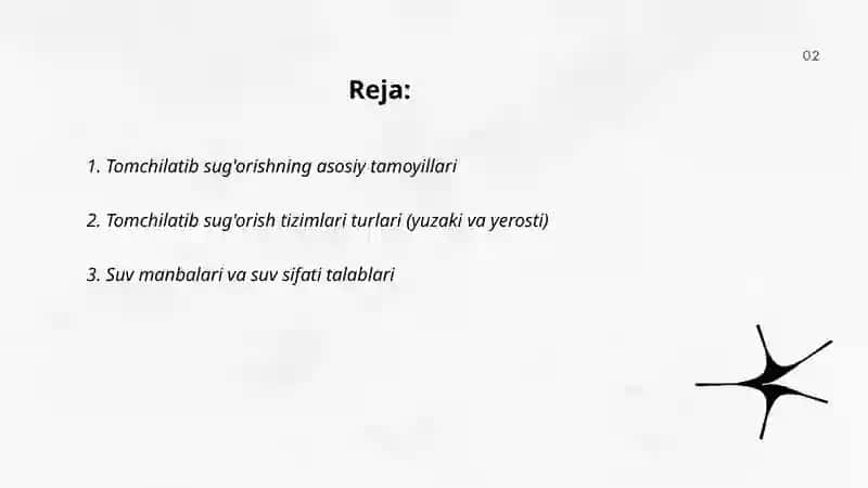 Tomchilatib sug'orish 2