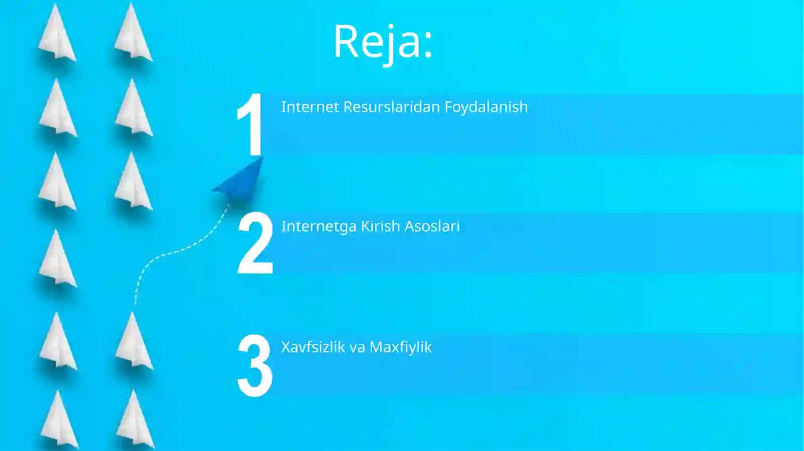 Internetda ishlash asoslari 2