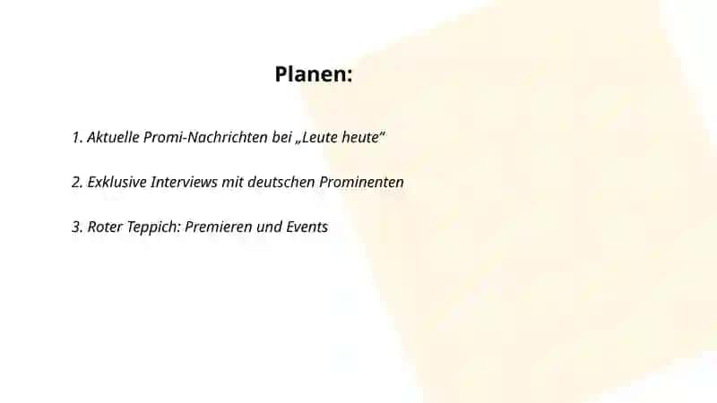 Leute heute 2