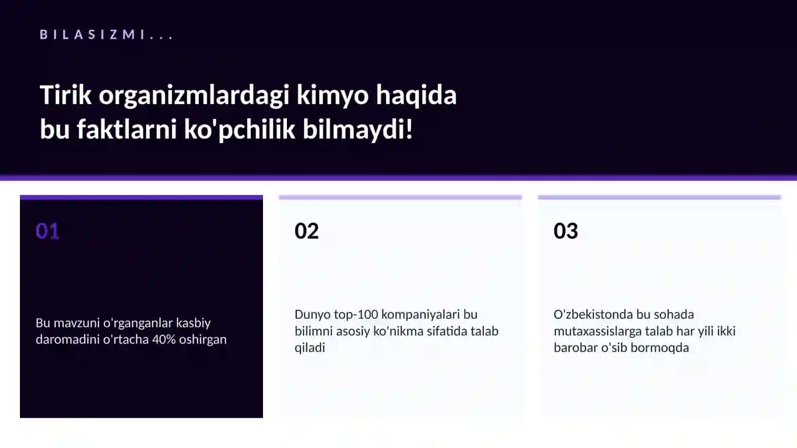 Tirik organizmlardagi kimyo 2